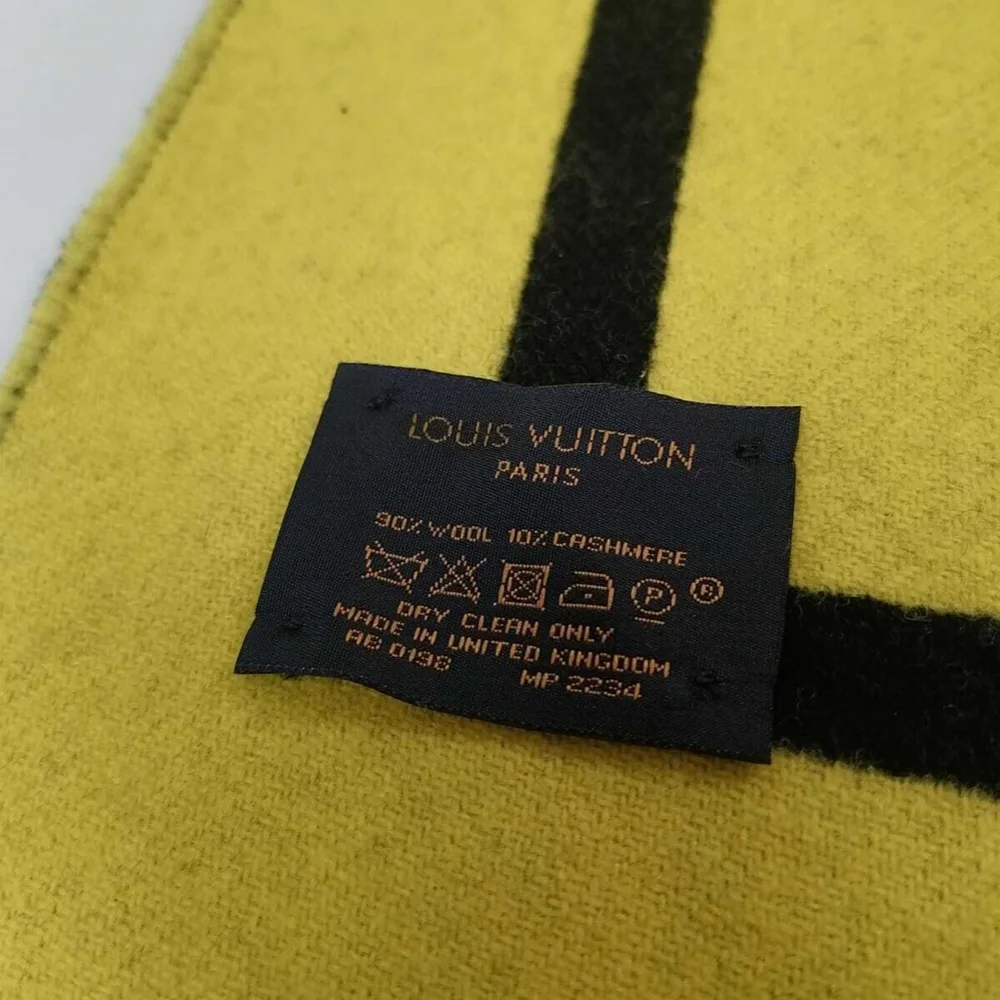 New Authentic Louis Vuitton Wool Cashmere City Gravity Scarf - Picture 6 of 12